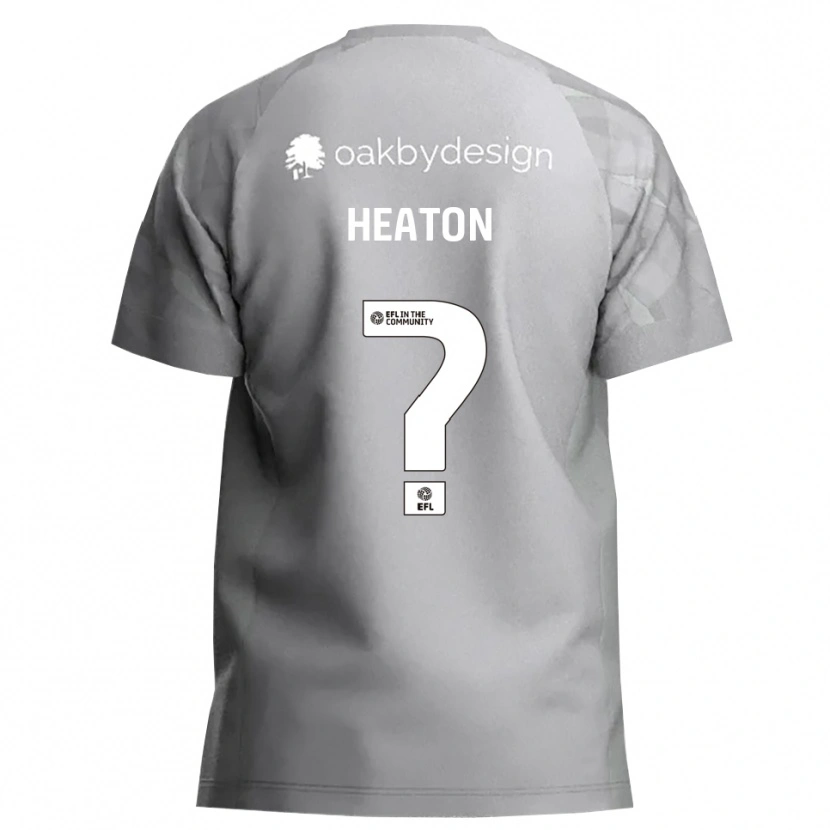 Danxen Kinderen Alice Heaton #0 Donkergrijs Keepersshirt 2025/26 T-Shirt België