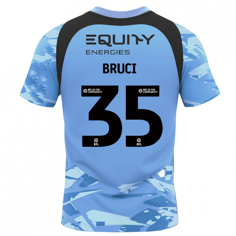 Danxen Kinderen Izabella Bruci #35 Lichtblauw Glack Keepersshirt 2025/26 T-Shirt België
