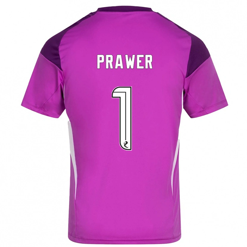 Danxen Kinderen Anna Prawer #1 Paars Magenta Keepersshirt 2025/26 T-Shirt België