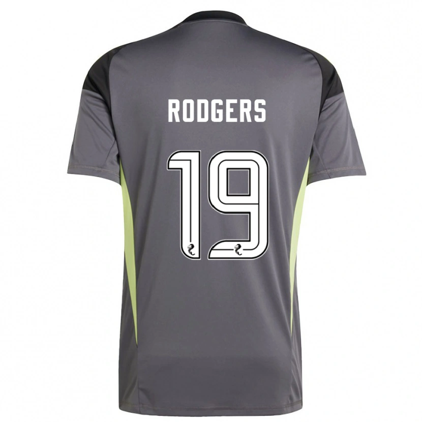 Danxen Kinderen Lisa Rodgers #19 Grijs Wit Keepersshirt 2025/26 T-Shirt België