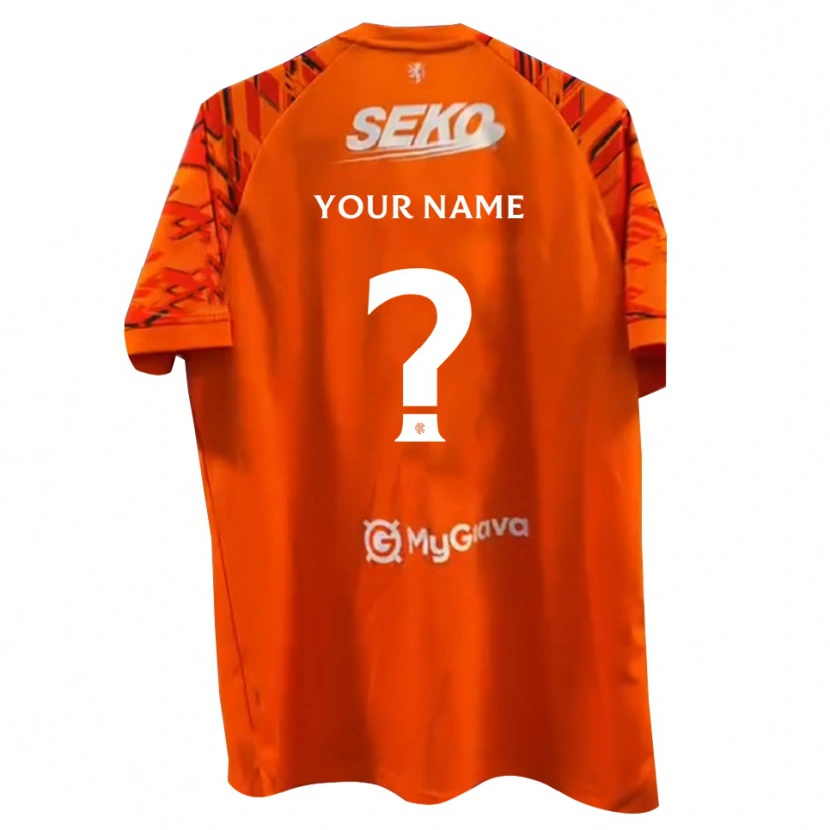 Danxen Kinderen Rangers FC Oranje Wit Keepersshirt 2025/26 T-Shirt België