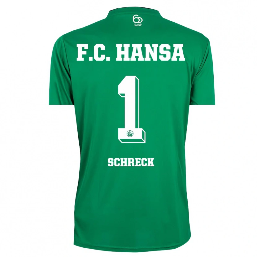Danxen Kinderen Til Schreck #1 Donkergroen Wit Keepersshirt 2025/26 T-Shirt België