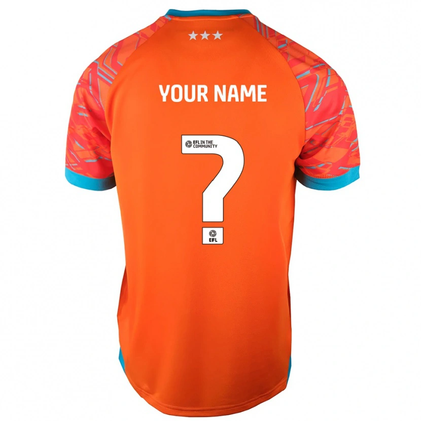 Danxen Kinderen Ipswich Town Oranje Wit Keepersshirt 2025/26 T-Shirt België