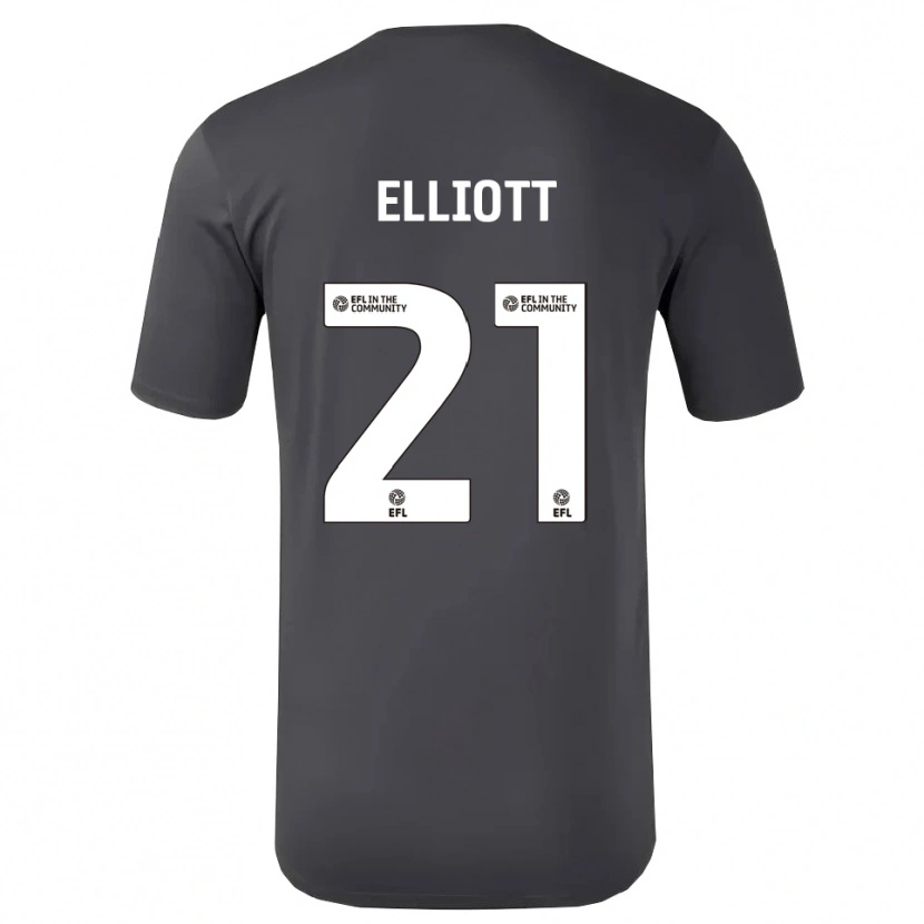 Danxen Kinderen Felix Elliott #21 Zwart Wit Keepersshirt 2025/26 T-Shirt België
