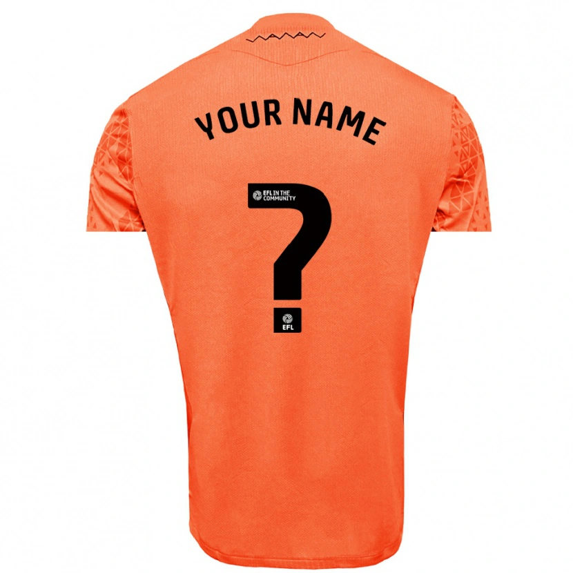 Danxen Kinderen Sheffield Wednesday Oranje Zwart Keepersshirt 2025/26 T-Shirt België