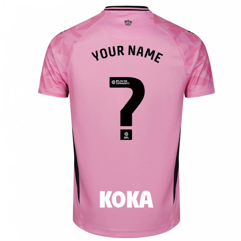 Danxen Kinderen Watford FC Licht Roze Zwart Keepersshirt 2025/26 T-Shirt België