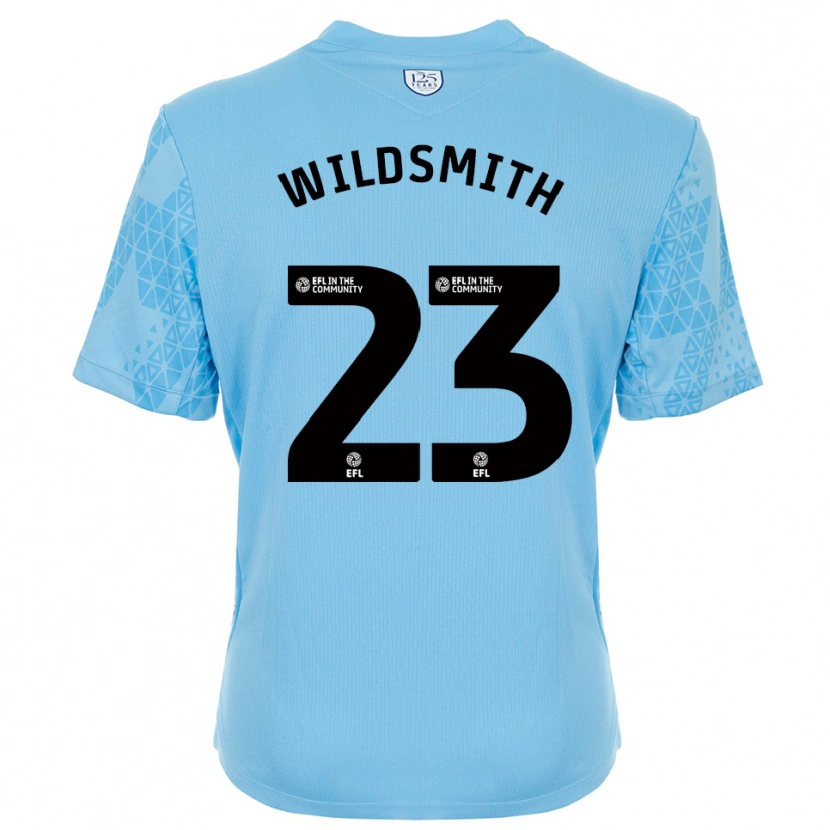 Danxen Kinderen Joe Wildsmith #23 Hemelsblauw Zwart Keepersshirt 2025/26 T-Shirt België