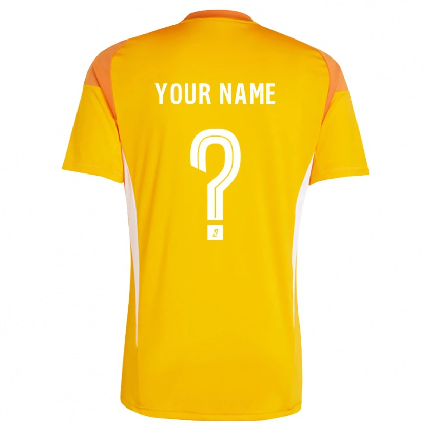 Danxen Kinderen Olympique Lyonnais Oranje Rood Keepersshirt 2025/26 T-Shirt België