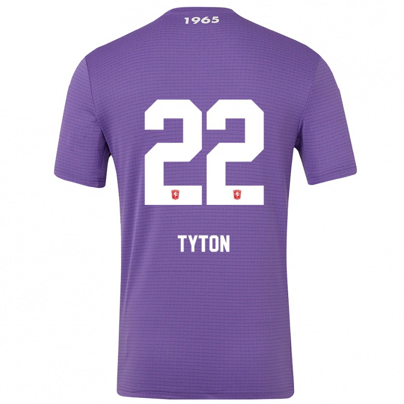 Danxen Kinderen Przemyslaw Tyton #22 Medium Paars Keepersshirt 2025/26 T-Shirt België