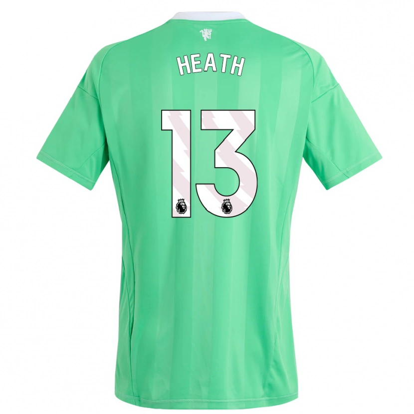 Danxen Kinderen Fred Heath #13 Smaragdgroen Keepersshirt 2025/26 T-Shirt België