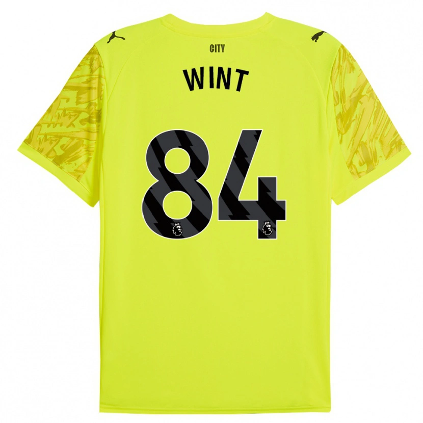 Danxen Kinderen Jack Wint #84 Geel Oranje Zwart Keepersshirt 2025/26 T-Shirt België