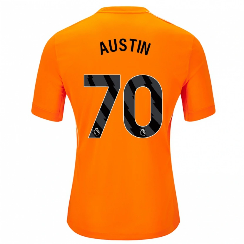Danxen Kinderen Jack Austin #70 Oranje Zwart Keepersshirt 2025/26 T-Shirt België