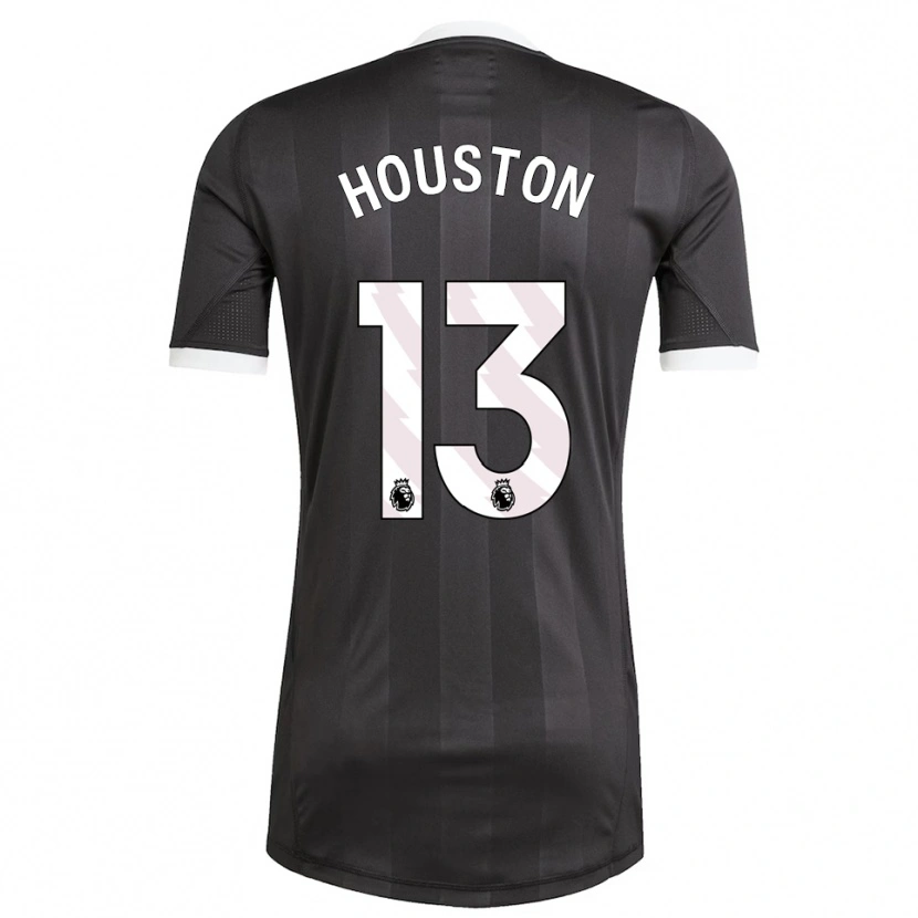 Danxen Kinderen Theo Houston #13 Zwart Wit Keepersshirt 2025/26 T-Shirt België