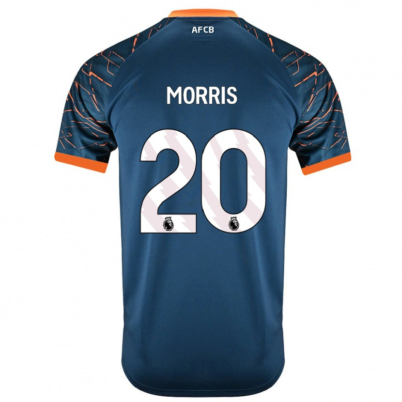 Danxen Kinderen Caitlin Morris #20 Donker Leisteen Blauw Keepersshirt 2025/26 T-Shirt België