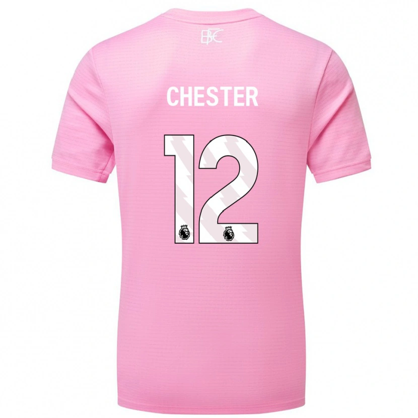 Danxen Kinderen Felix Chester #12 Roze Wit Keepersshirt 2025/26 T-Shirt België