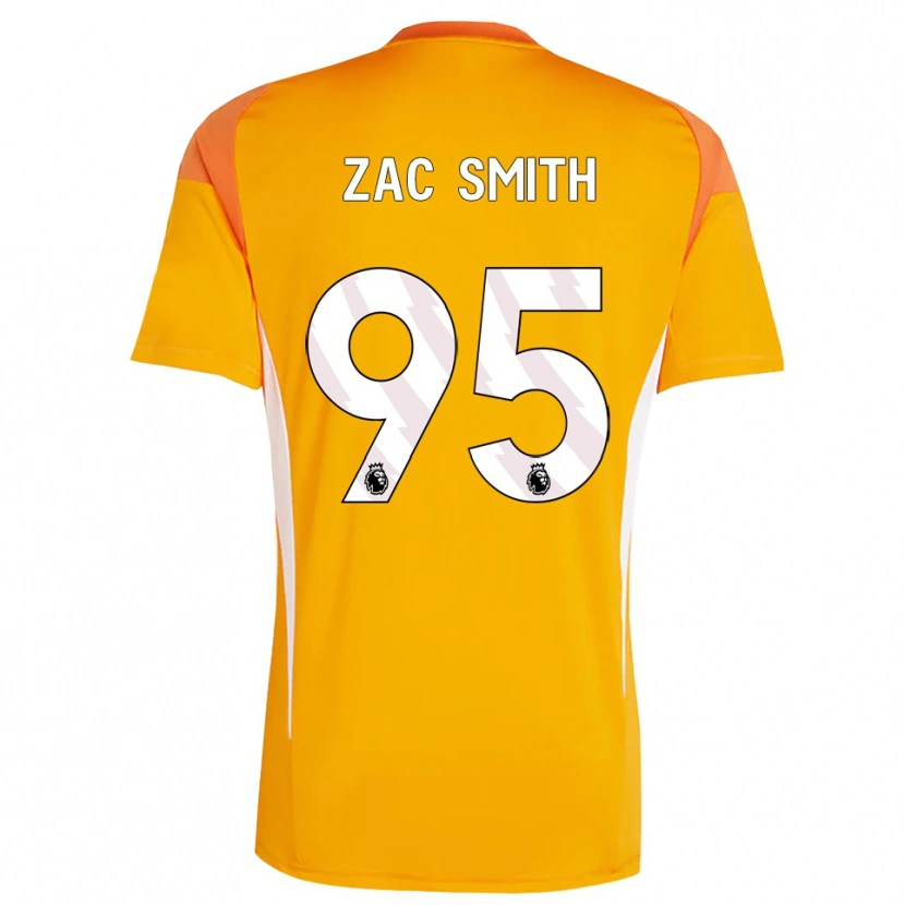 Danxen Kinderen Zac Smith #95 Oranje Wit Keepersshirt 2025/26 T-Shirt België