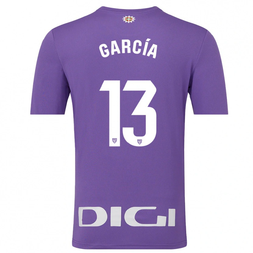 Danxen Kinderen Simón García #13 Paars Wit Keepersshirt 2025/26 T-Shirt België