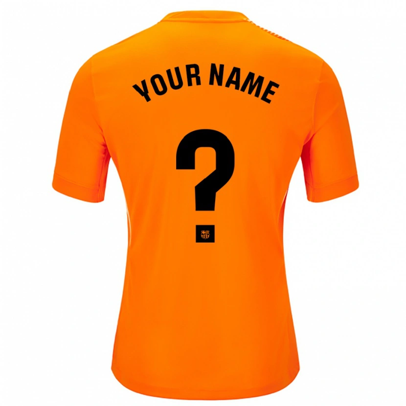 Danxen Kinderen Barcelona Oranje Zwart Keepersshirt 2025/26 T-Shirt België