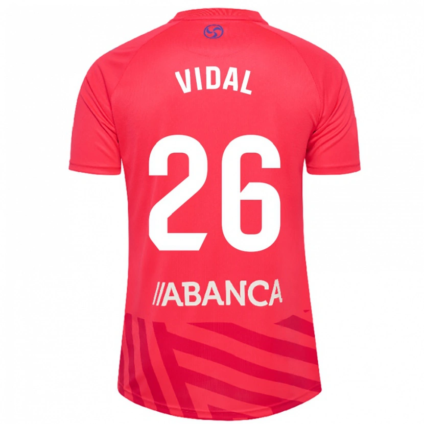 Danxen Kinderen Marc Vidal #26 Rood Wit Keepersshirt 2025/26 T-Shirt België