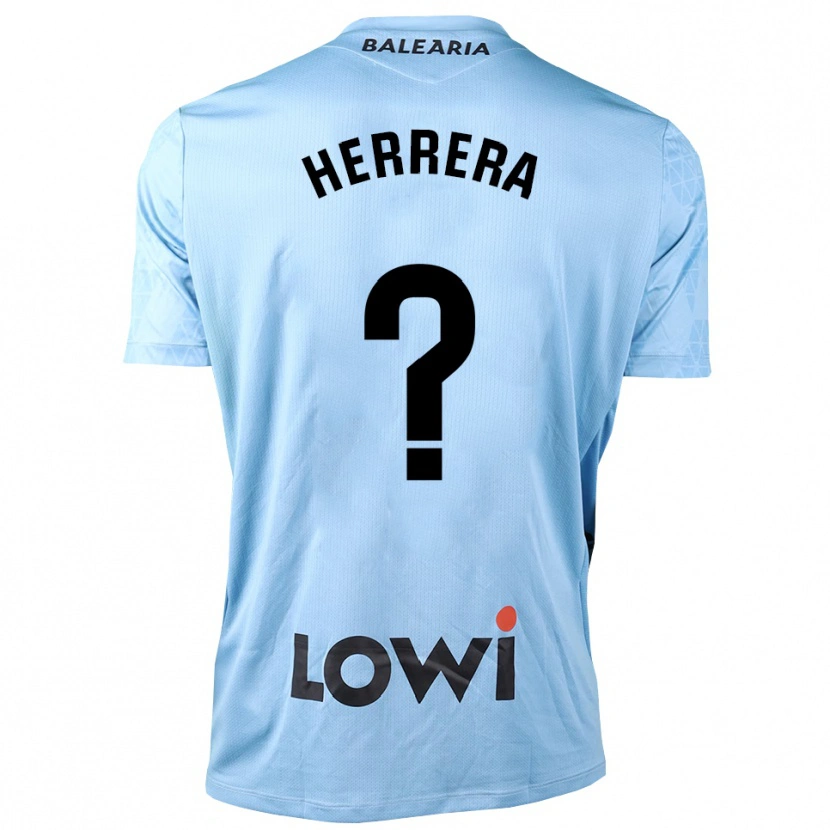 Danxen Kinderen Asier Herrera #0 Lichtblauw Zwart Keepersshirt 2025/26 T-Shirt België
