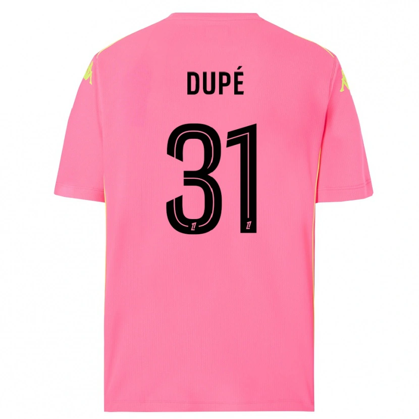 Danxen Kinderen Maxime Dupé #31 Hot Pink Zwart Keepersshirt 2025/26 T-Shirt België