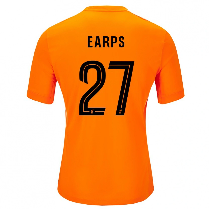 Danxen Kinderen Mary Earps #27 Oranje Zwart Keepersshirt 2025/26 T-Shirt België
