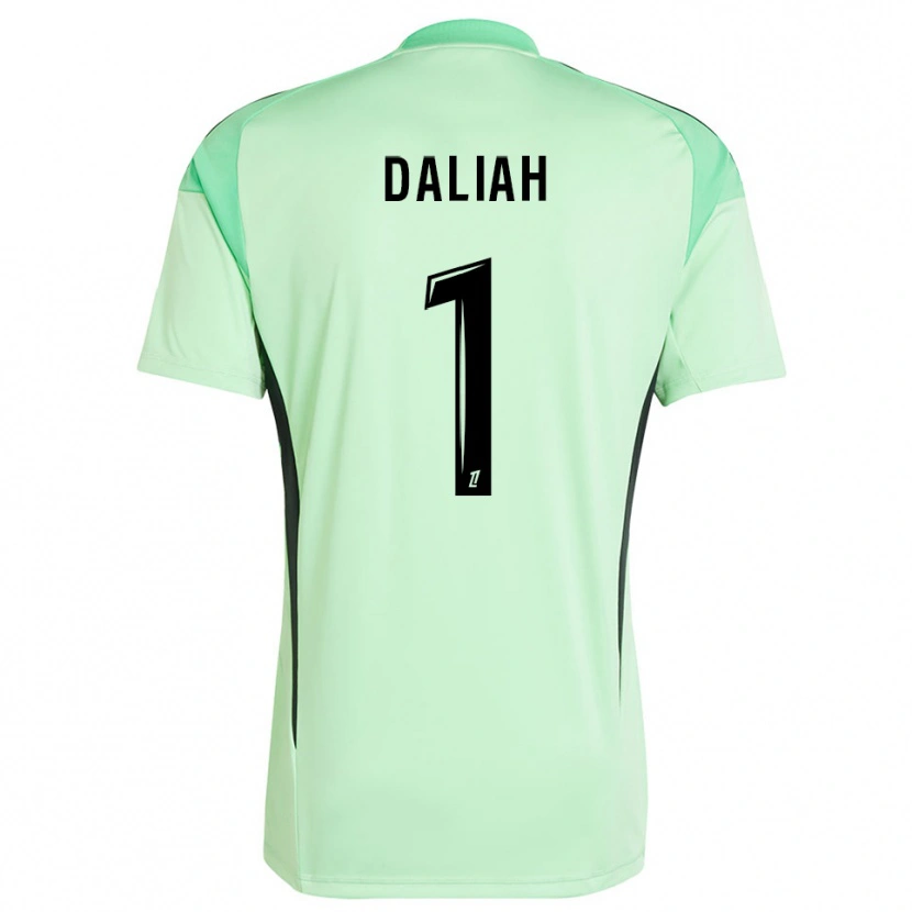 Danxen Kinderen Leny Daliah #1 Lichtgroen Zwart Keepersshirt 2025/26 T-Shirt België