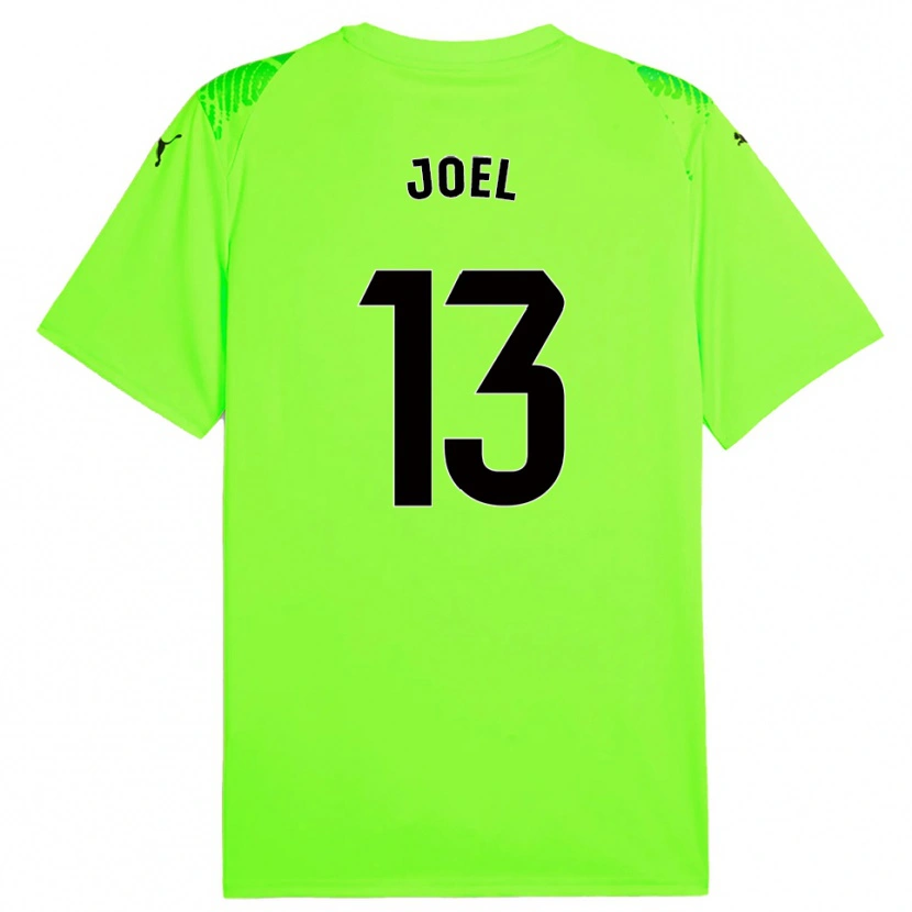 Danxen Kinderen Christian Joel #13 Grasgroen Keepersshirt 2025/26 T-Shirt België