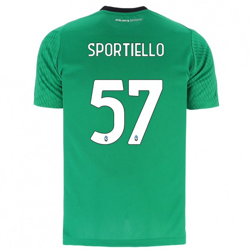 Danxen Kinderen Marco Sportiello #57 Smaragd Groen Keepersshirt 2025/26 T-Shirt België