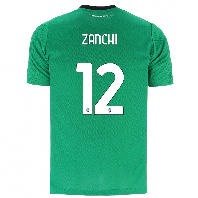 Danxen Kinderen Edoardo Zanchi #12 Smaragd Groen Keepersshirt 2025/26 T-Shirt België
