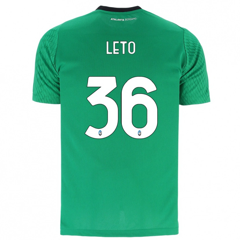 Danxen Kinderen Manuel Leto #36 Smaragd Groen Keepersshirt 2025/26 T-Shirt België