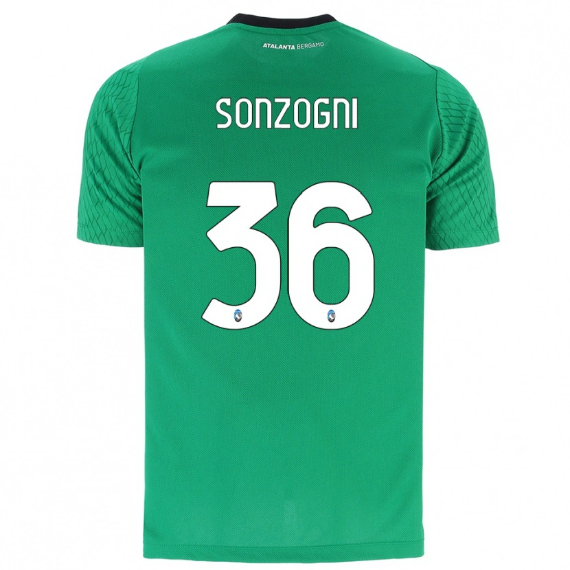 Danxen Kinderen Mattia Sonzogni #36 Smaragd Groen Keepersshirt 2025/26 T-Shirt België