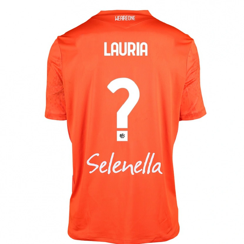 Danxen Kinderen Nicole Lauria #0 Oranje Zwart Wit Keepersshirt 2025/26 T-Shirt België