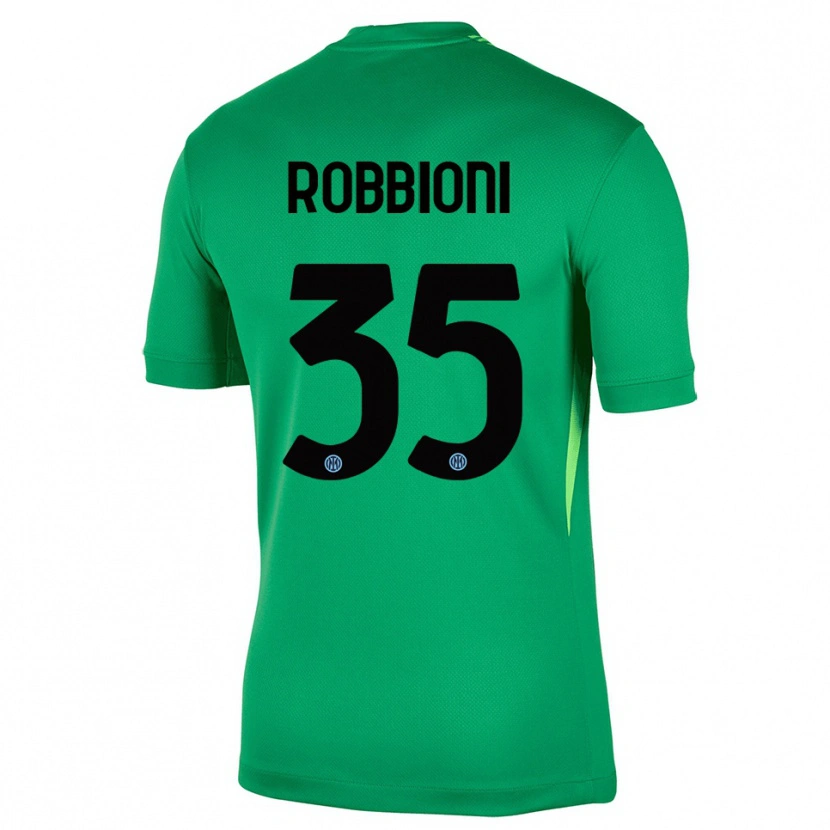 Danxen Kinderen Matilde Robbioni #35 Licht Groen Zwart Keepersshirt 2025/26 T-Shirt België