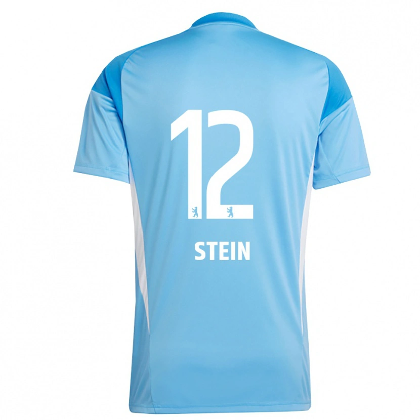 Danxen Kinderen Yannic Stein #12 Blauw Zwart Keepersshirt 2025/26 T-Shirt België