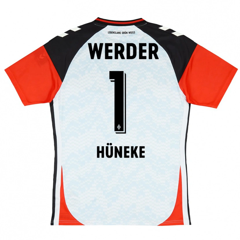 Danxen Kinderen Win Hüneke #1 Zwart Rood Geel Keepersshirt 2025/26 T-Shirt België