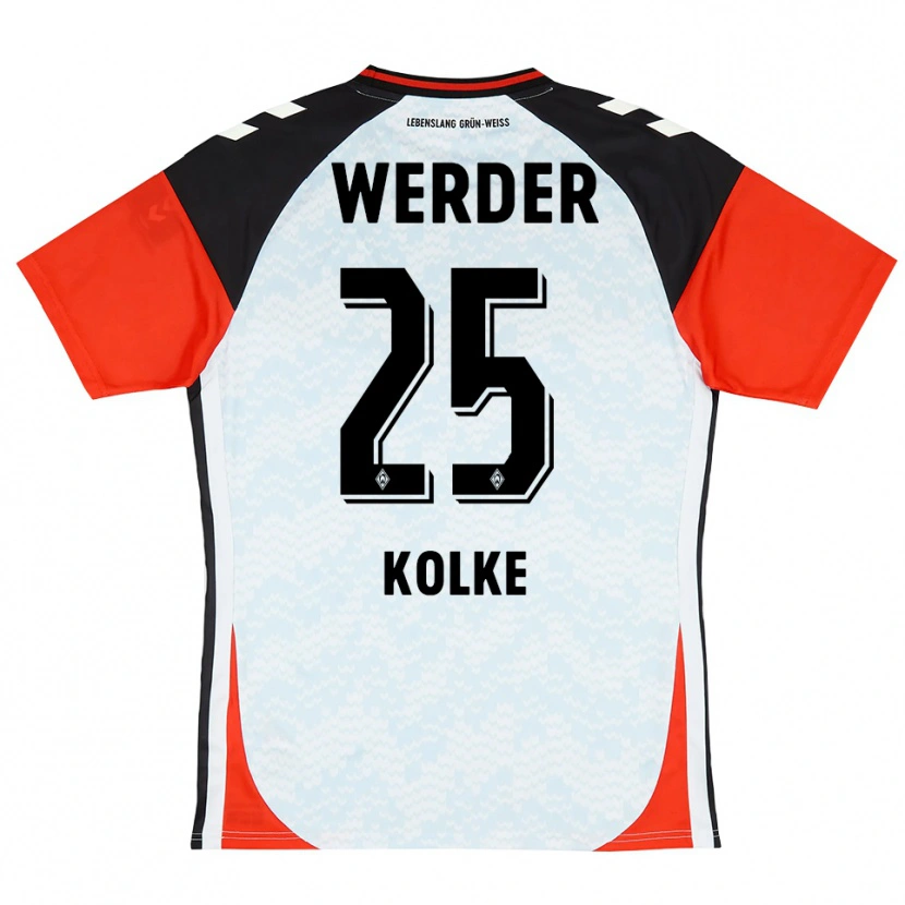 Danxen Kinderen Markus Kolke #25 Zwart Rood Geel Keepersshirt 2025/26 T-Shirt België