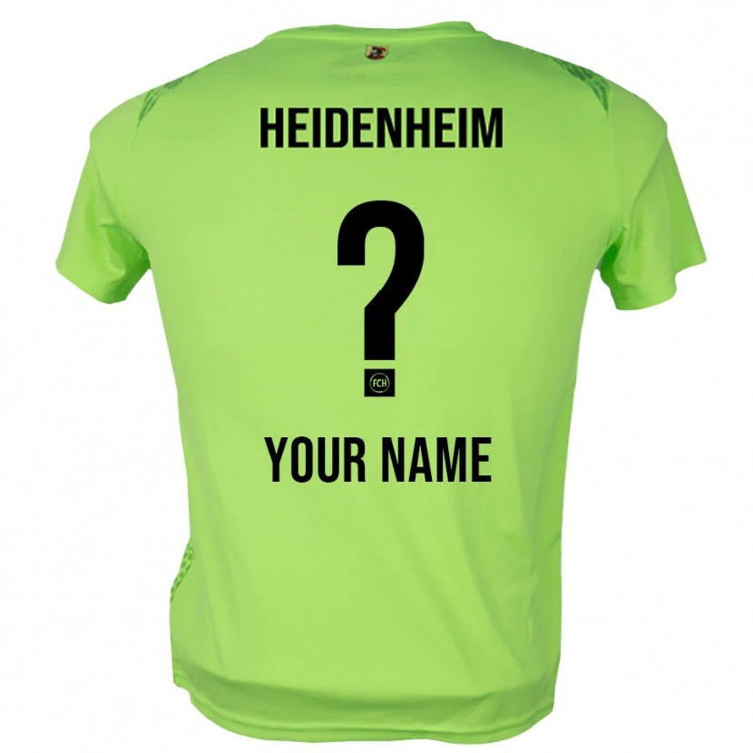Danxen Kinderen 1. FC Heidenheim Bleek Groen Keepersshirt 2025/26 T-Shirt België