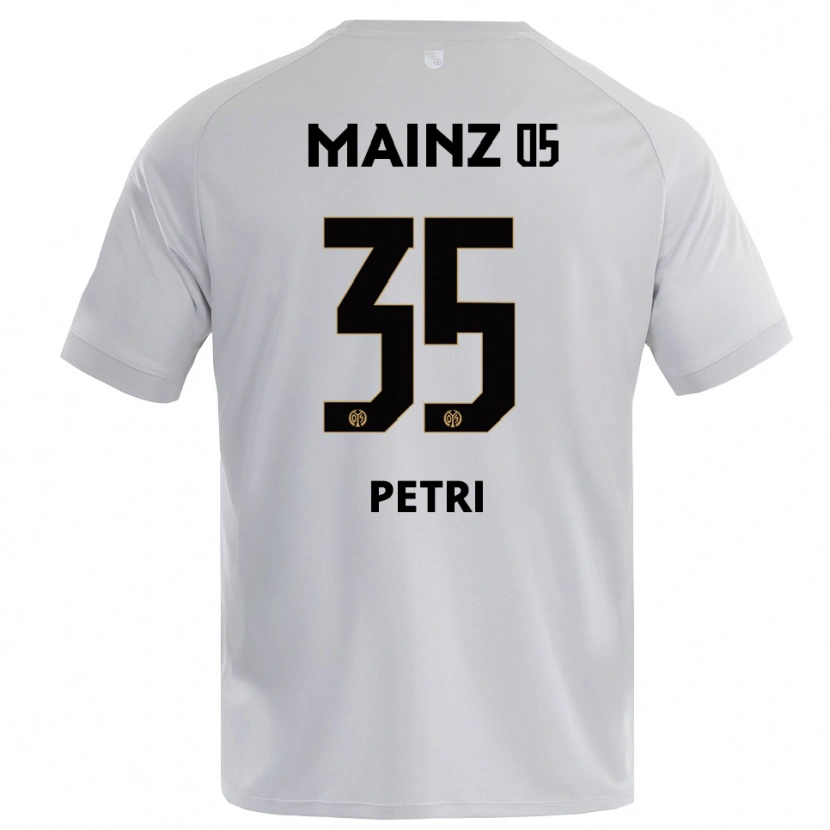 Danxen Kinderen Jolina Petri #35 Lichtgrijs Blauw Keepersshirt 2025/26 T-Shirt België
