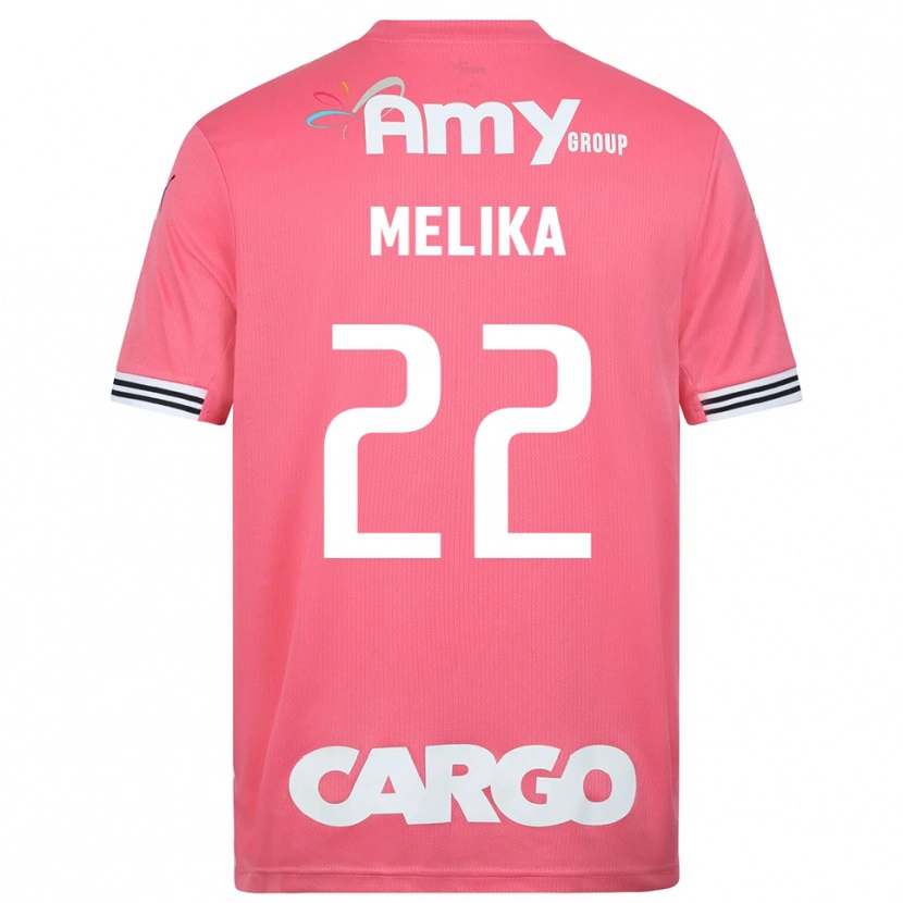 Danxen Kinderen Ofek Melika #22 Roze Wit Keepersshirt 2025/26 T-Shirt België