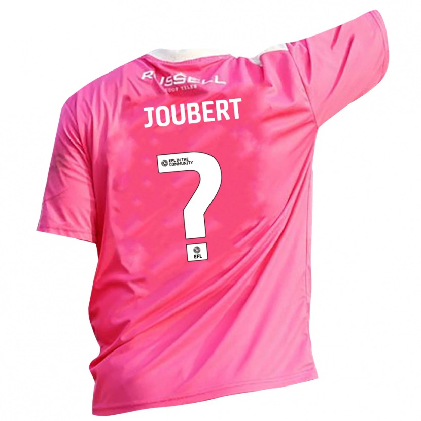 Danxen Heren Lucas Joubert #0 Roze Roze Keepersshirt 2025/26 T-Shirt België