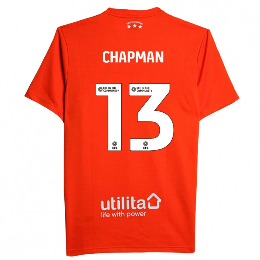 Danxen Heren Jacob Chapman #13 Rood Wit Keepersshirt 2025/26 T-Shirt België