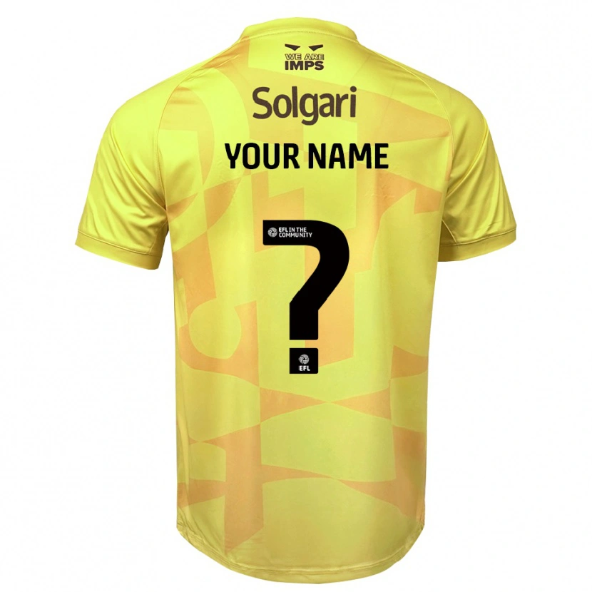 Danxen Heren Lincoln City Geel Zwart Keepersshirt 2025/26 T-Shirt België