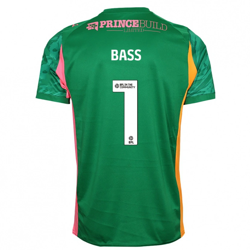 Danxen Heren Alex Bass #1 Groen Roze Keepersshirt 2025/26 T-Shirt België