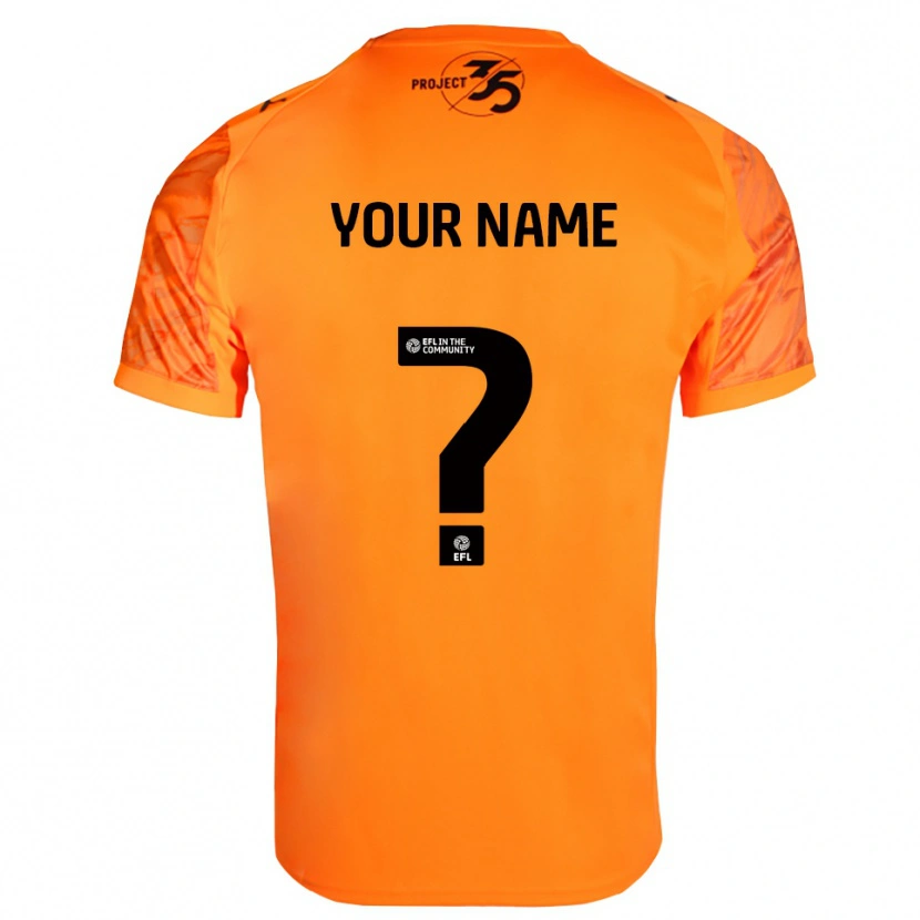 Danxen Heren Plymouth Argyle Oranje Zwart Keepersshirt 2025/26 T-Shirt België