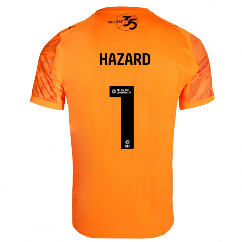 Danxen Heren Conor Hazard #1 Oranje Zwart Keepersshirt 2025/26 T-Shirt België