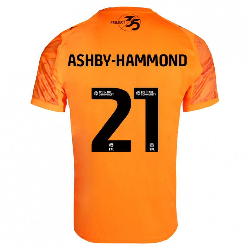 Danxen Heren Luca Ashby-Hammond #21 Oranje Zwart Keepersshirt 2025/26 T-Shirt België