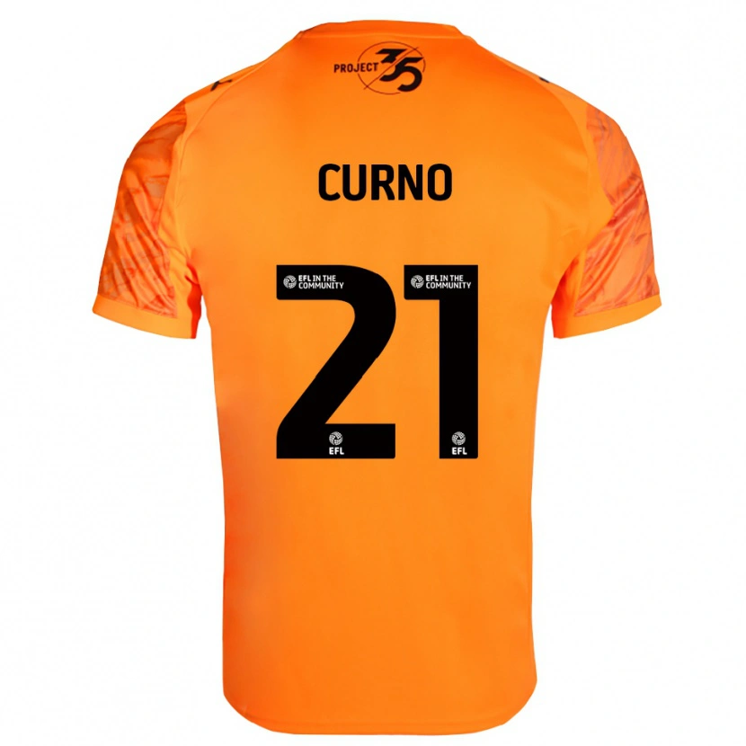 Danxen Heren Maddi Curno #21 Oranje Zwart Keepersshirt 2025/26 T-Shirt België