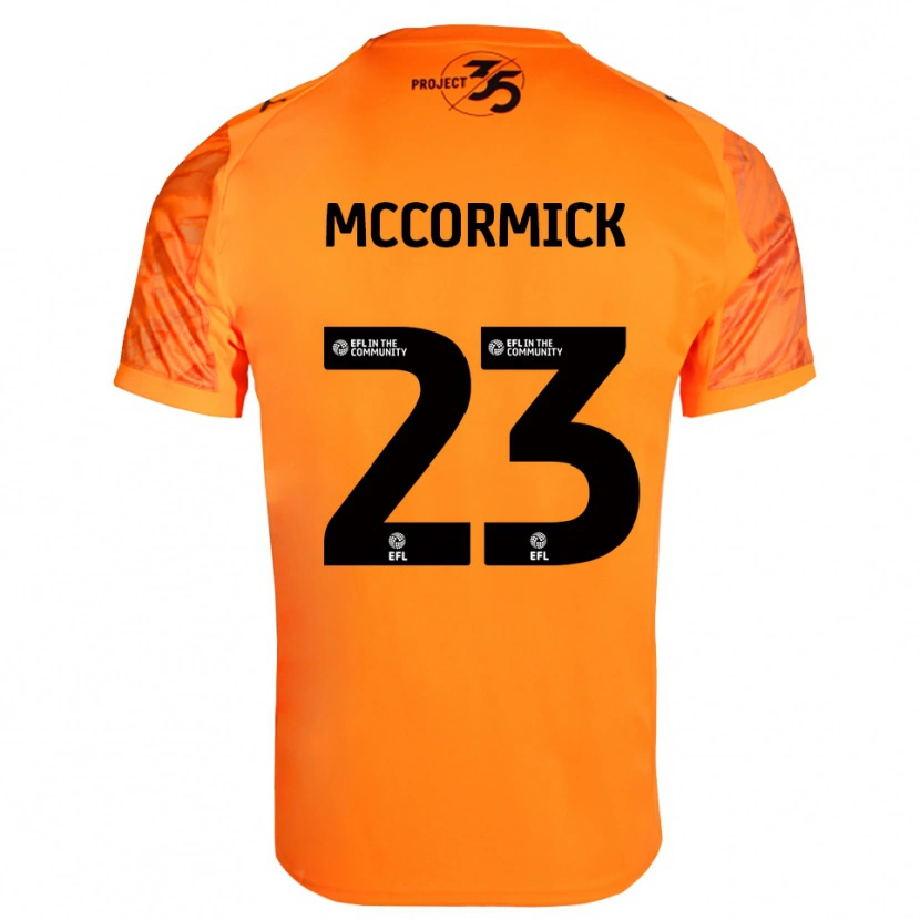 Danxen Heren Leo McCormick #23 Oranje Zwart Keepersshirt 2025/26 T-Shirt België