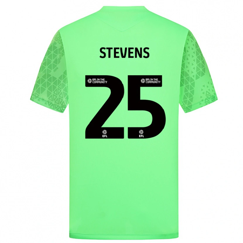 Danxen Heren Jack Stevens #25 Lichtgroen Keepersshirt 2025/26 T-Shirt België